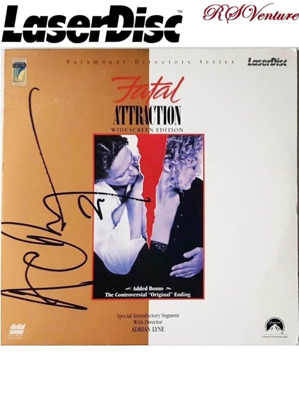 LaserDisc Film "FATAL ATTRACTION"